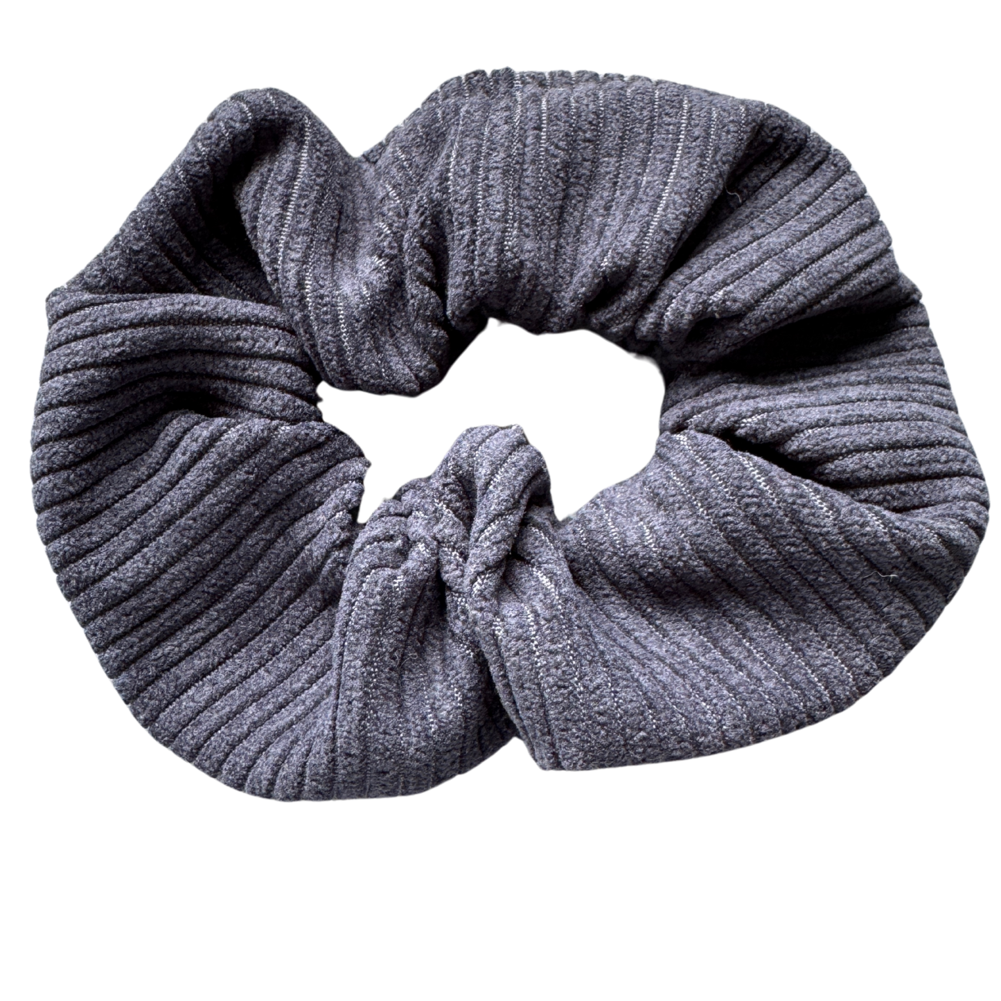 Blue scrunchie M, Corduroy