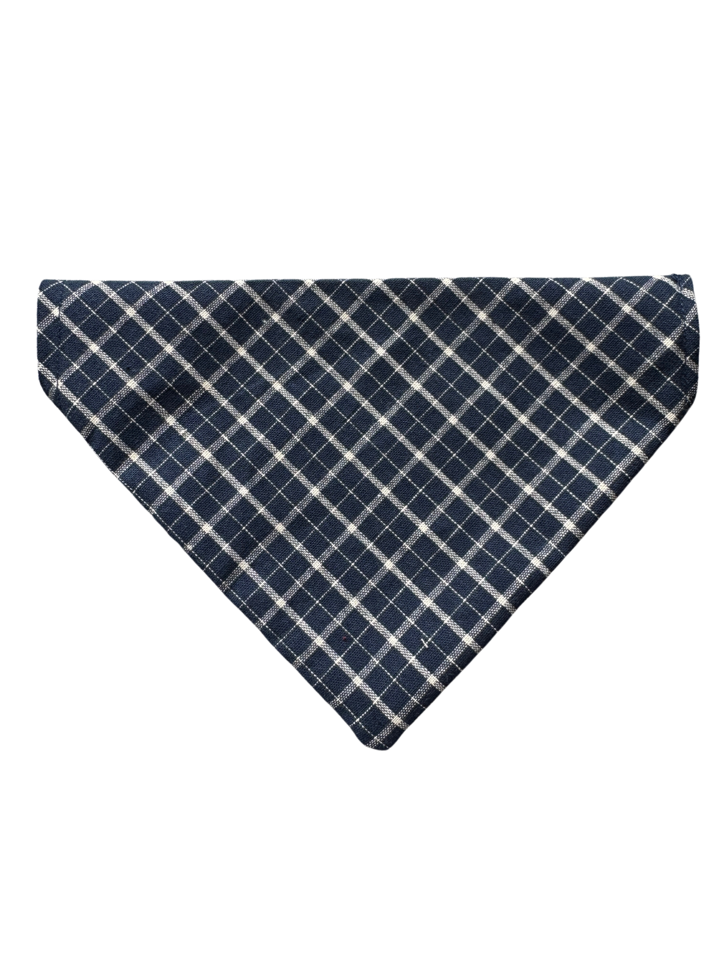 The Blue & Beige Linen Bandana