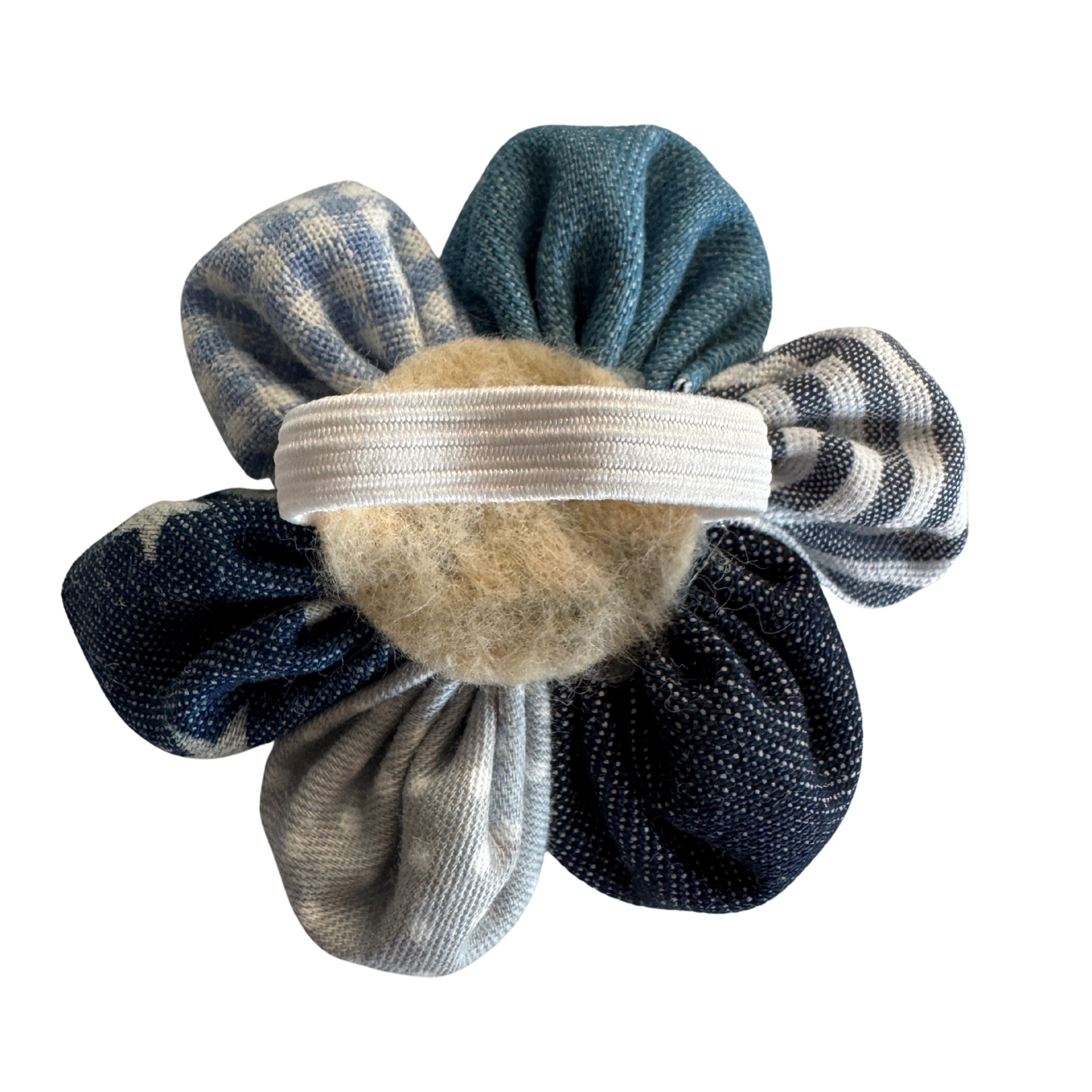 Collar flower, mixed blues